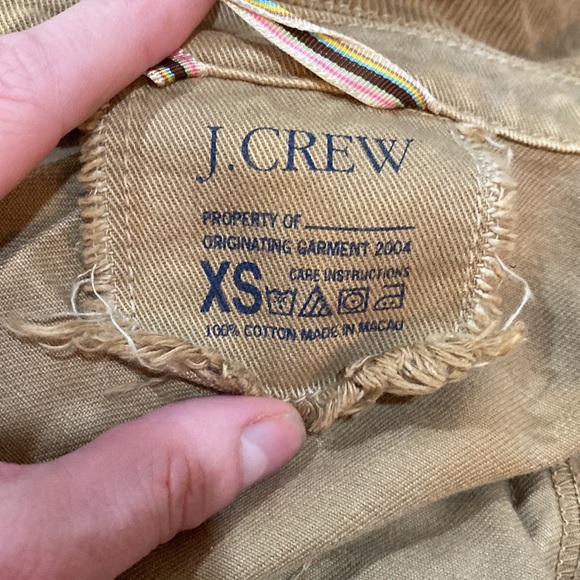 J Crew Cargo Jacket Size XS - Picture 9 of 9
